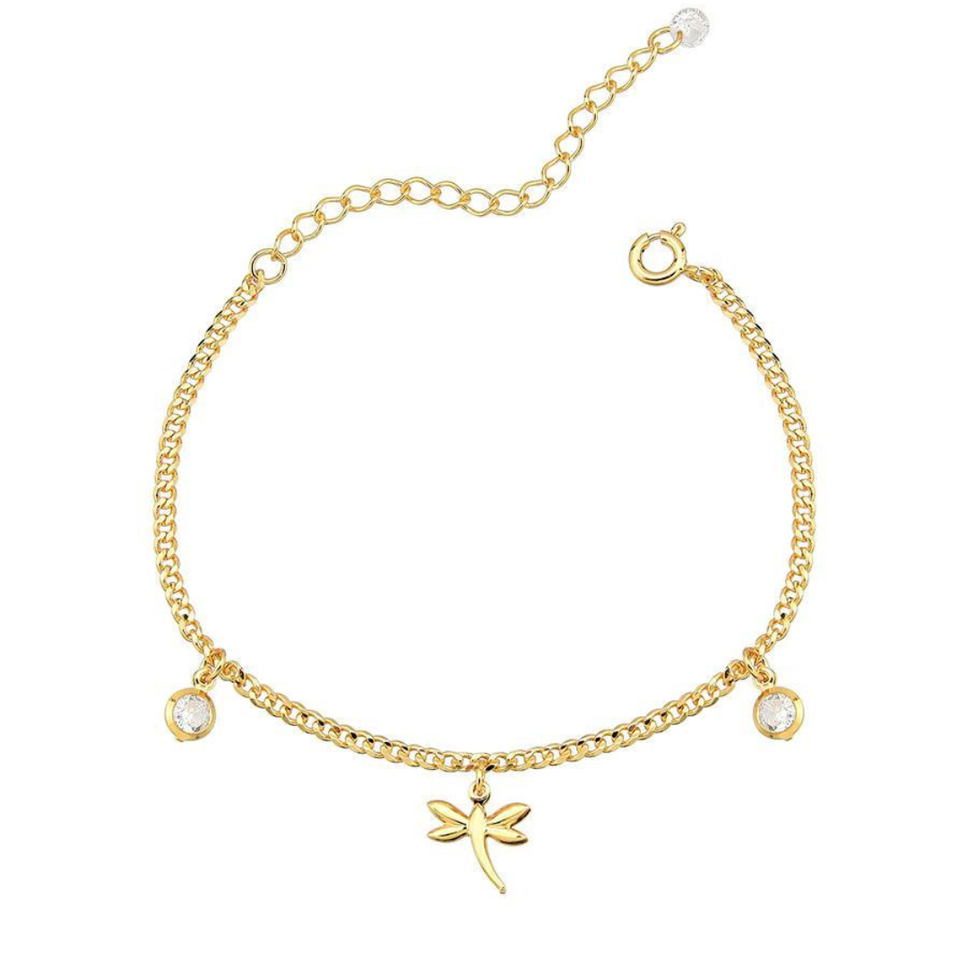 Pulseira Libélula com Zircônia