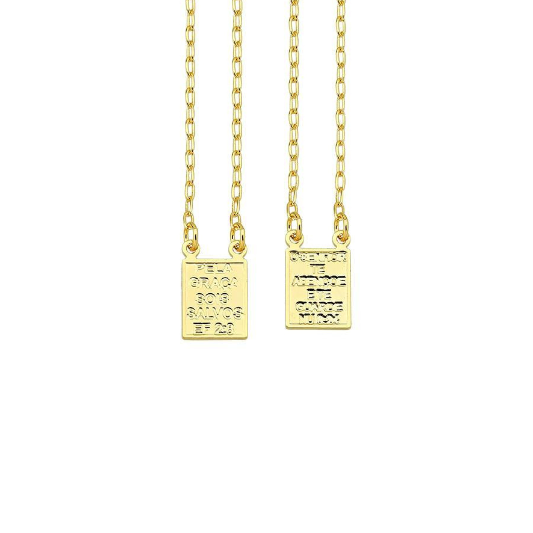 Escapulário Sagrado Coração de Jesus e Nossa Senhora do Carmo