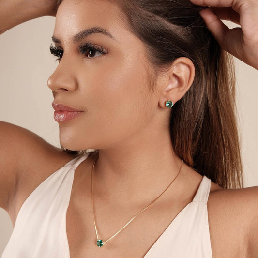 Conjunto Redondo Pedra Turmalina