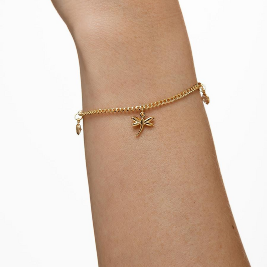 Pulseira Libélula com Zircônia